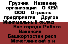 Грузчик › Название организации ­ О’КЕЙ, ООО › Отрасль предприятия ­ Другое › Минимальный оклад ­ 25 533 - Все города Работа » Вакансии   . Башкортостан респ.,Мечетлинский р-н